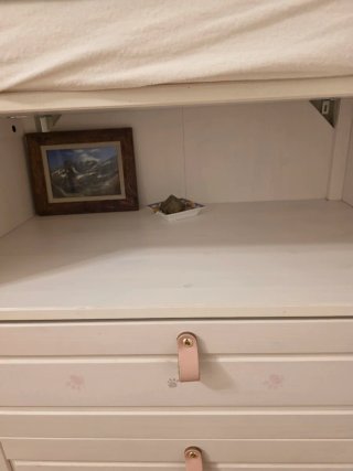 Cómoda cambiador blanco IKEA SUNDVIK 78x79x99cm