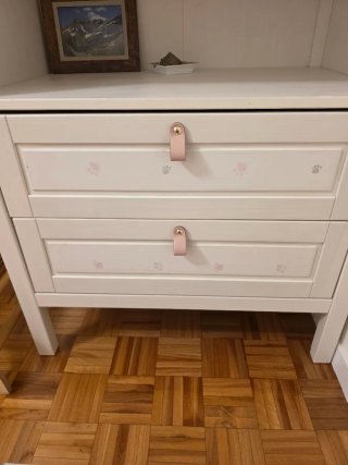 Cómoda cambiador blanco IKEA SUNDVIK 78x79x99cm