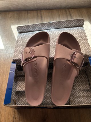 Birkenstock Madrid Big Buckle EVA lila