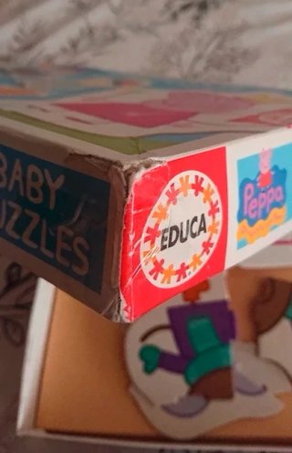 Lote 3 Puzzles Peppa Pig, Formgarden, Berni