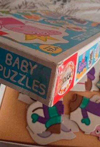 Lote 3 Puzzles Peppa Pig, Formgarden, Berni