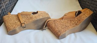 Sandalias cuña Frau piel Talla 38