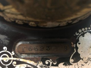 Máquina de coser Singer 1910