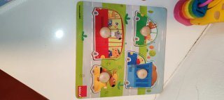 Lote cubos Peppa Pig,  Puzzle Goula, girafa playsc