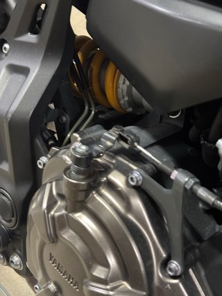 Yamaha MT07 abs Gris y Amarillo