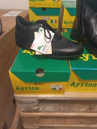 Scarpe Ayrton Pelle Nere