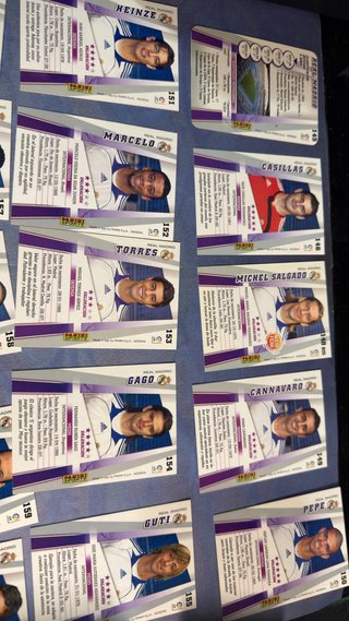 Lote Cromos Real Madrid MGK 08/09
