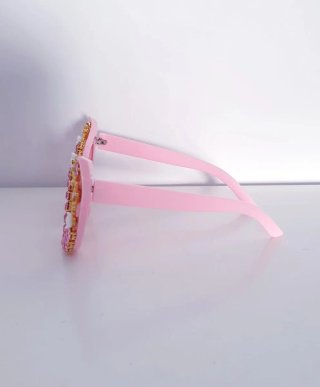 OCCHIALI DA DONNA CON DECORAZIONE RHINESTONE E STRASS