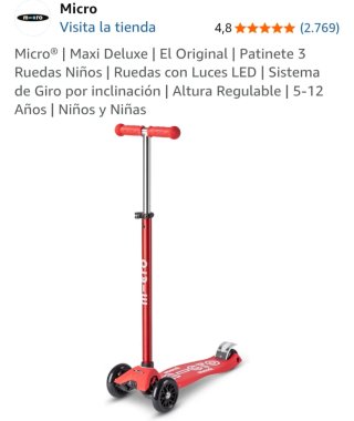 Patinete Maxi Micro 3 Ruedas