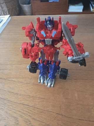 Transformers Construct-Bots Optimus Prime