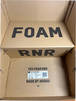 Adidas Yeezy Foam Runner MX Cinder EU43