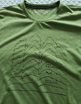 Camiseta Salewa M The Dolomites