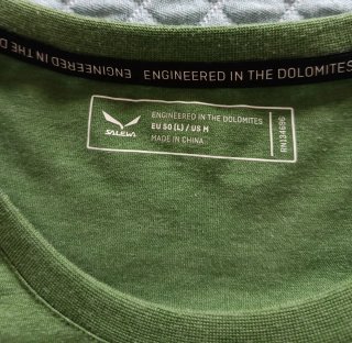 Camiseta Salewa M The Dolomites