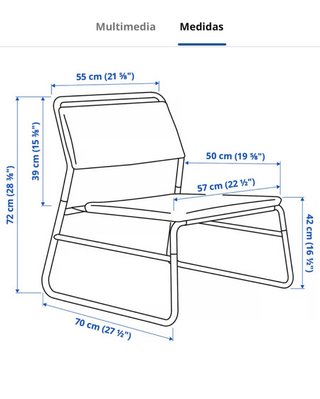 Sillón LINNEBÄCK IKEA verde oliva