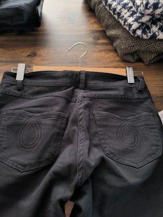 Pantalón vaquero H&M negro talla XS