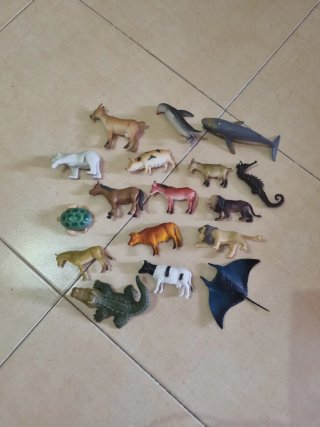 Lote animales de juguete