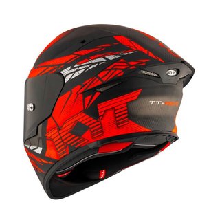 CASCO MOTO KYT TT-REVO ROJO
