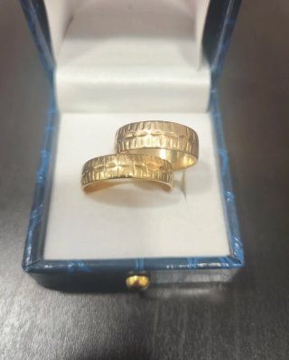 Oferta! Anillos de oro 18 k con diseño