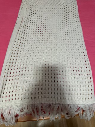 Vestido de playa blanco