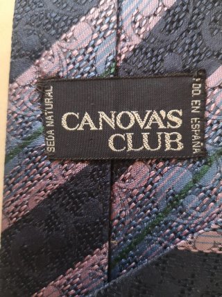 Corbata Canova's Club 100% Seda