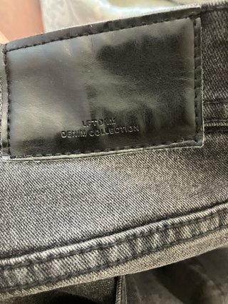 Pantalón vaquero negro Lacoste Talla L