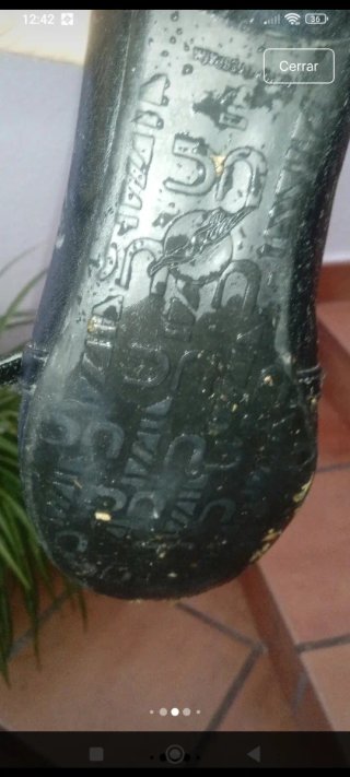 Manoletinas negras 37 con uso