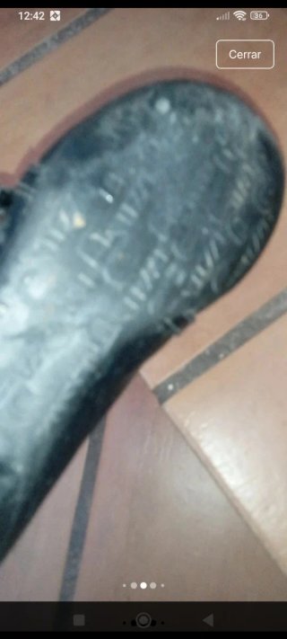 Manoletinas negras 37 con uso