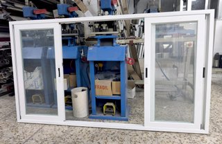 Ventana Aluminio Corredera 202,5 x 113 cm