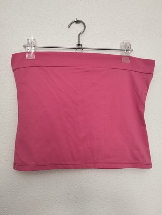 Top elástico rosa
