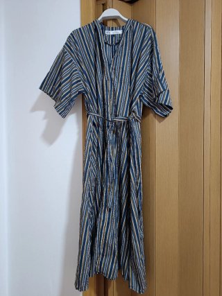 Vestido Zara Studio rayas talla M -L