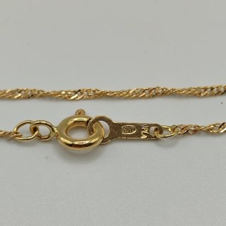 00699 CADENA SINGAPUR DE ORO DE 18K - 45CM