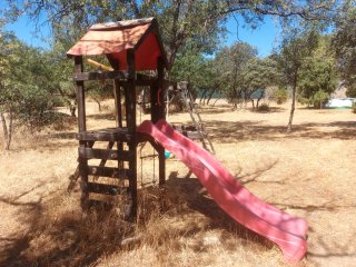Parque infantil madera exterior