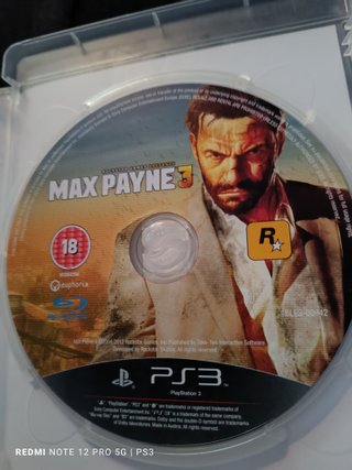 Max Payne 3 PS3 Rockstar Games