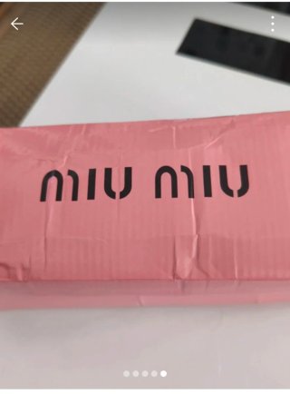 Ciabatte Miu Miu Marrone e Bianco