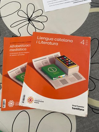 Llengua Catalana i Literatura, 4 ESO, Projecte ...