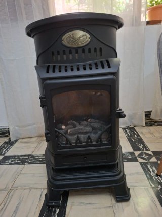 Estufa Provence efecto chimenea