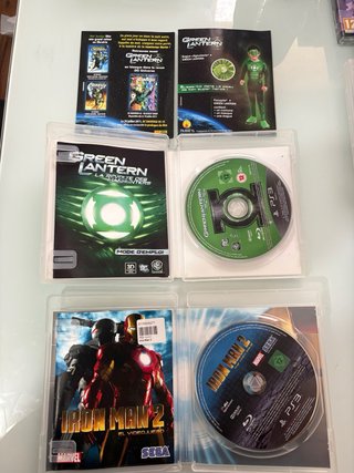 Lote 4 Juegos PS3: Hellboy, Hulk, Iron Man 2, Gree