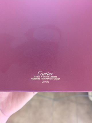 Caja Cartier Roja
