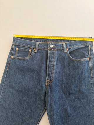 Levi's 501 Original Fit Jeans W34 L34 Blu