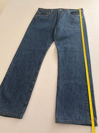 Levi's 501 Original Fit Jeans W34 L34 Blu