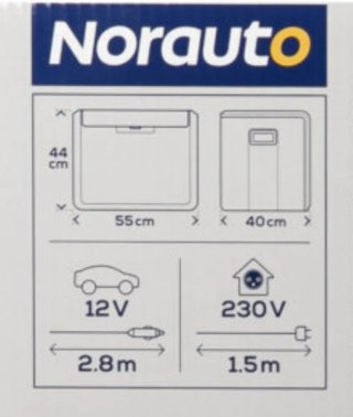 Nevera Norauto 40L 12V/230V
