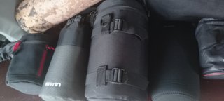 Fundas para objetivos y trípodes