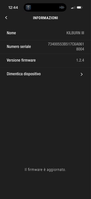 Marshall Kilburn 3 III Altoparlante Bluetooth Nero