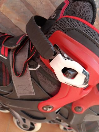 Patines en línea Oxelo Fit 500 Rojo/Negro