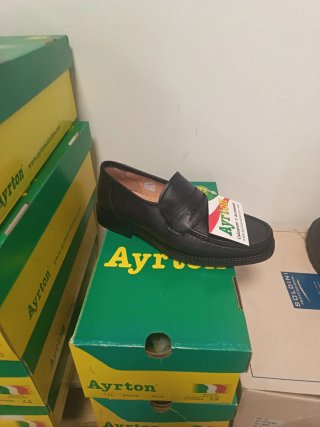 Mocassini Ayrton Pelle Nera Taglia 39