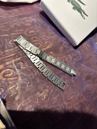 Pulsera Lacoste Plata