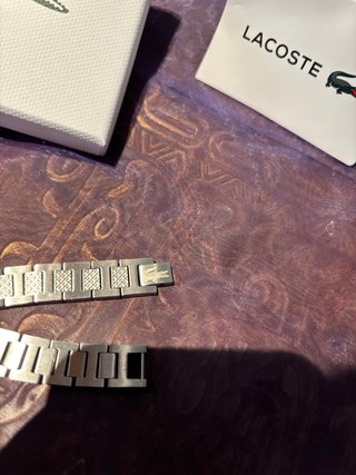 Pulsera Lacoste Plata