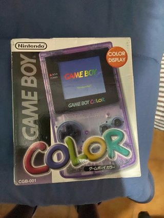 Caja Nintendo Game Boy Color CGB-001