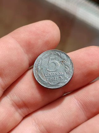 5 Céntimos 1937 republica