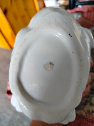 Coppia Cigni Porcellana Capodimonte Vintage